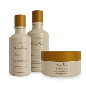 Kit efeito teia home care- shampoo 300ml+máscara 300g+ condicionador 300ml