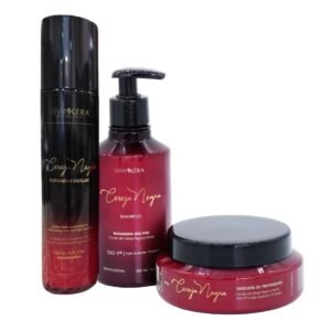 Kit Shampoo + Máscara + Blindagem 300ml Cereja Negra - Grankéra 3 Produtos (cópia)